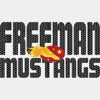 Freeman Hexagon Printed Design (Black) Thumbnail