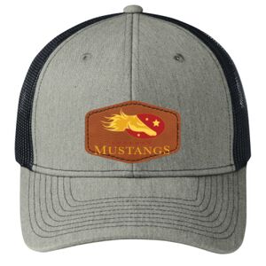 Snapback Trucker Cap w/ Leather Patch Thumbnail