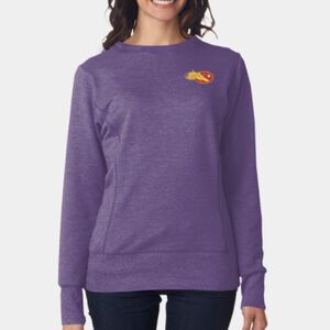 Ladies French Terry Crewneck Sweatshirt Thumbnail